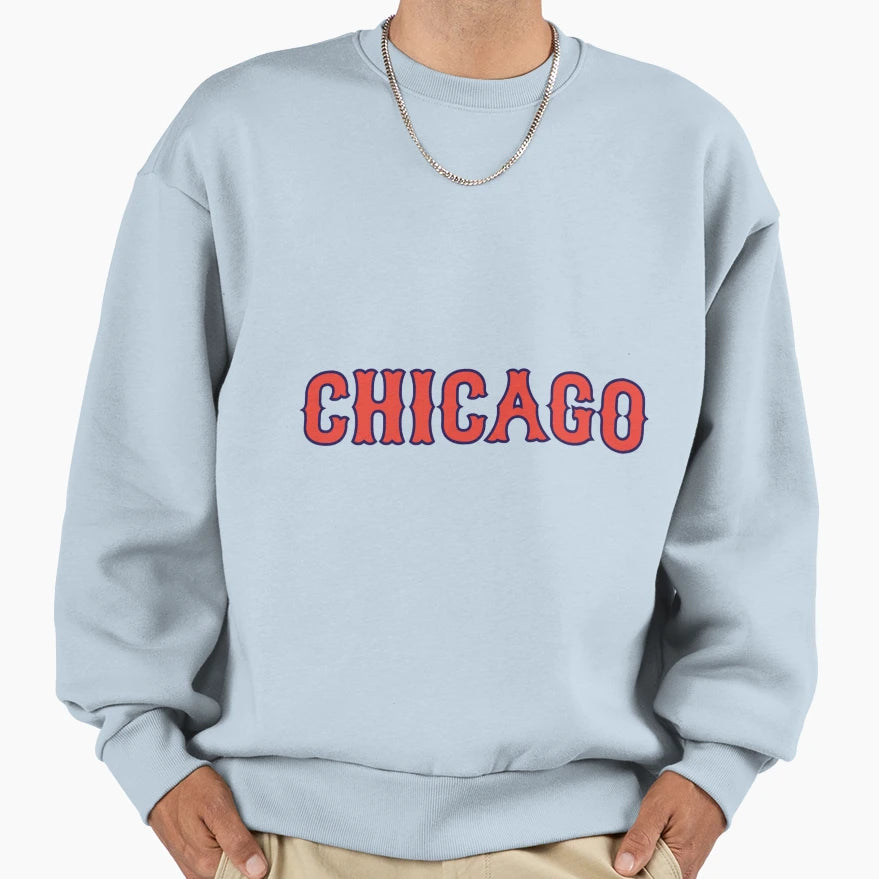 Chicago Sweatshirt - Graphic Print for Adults - T-Shirt, Sweatshirt, Hoodie