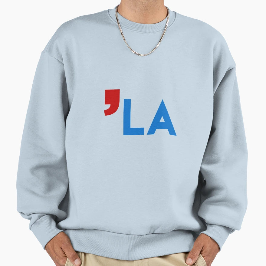 Comma La Kamala Harris Sweatshirt - Fun Novelty Design for Adults - T-Shirt, Sweatshirt, Hoodie