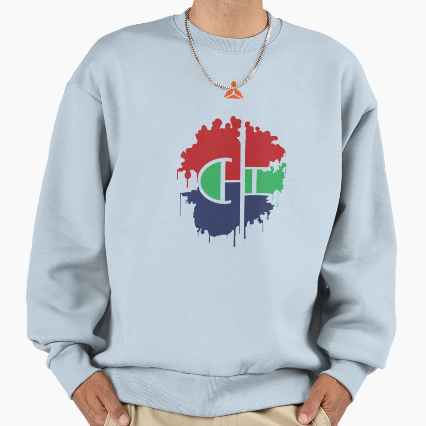Chi Splat Sweatshirt - Minimalist Print Unisex - T-Shirt, Sweatshirt, Hoodie