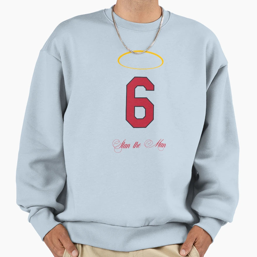 Stan Musial 6 Sweatshirt - Novelty Apparel Men Women - T-Shirt, Sweatshirt, Hoodie