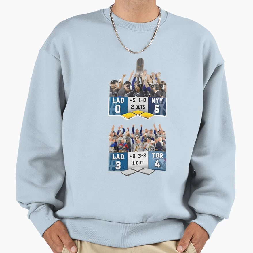 Back To Back World Series Sweatshirt - Fun Novelty Design Men Women - T-Shirt, Sweatshirt, Hoodie