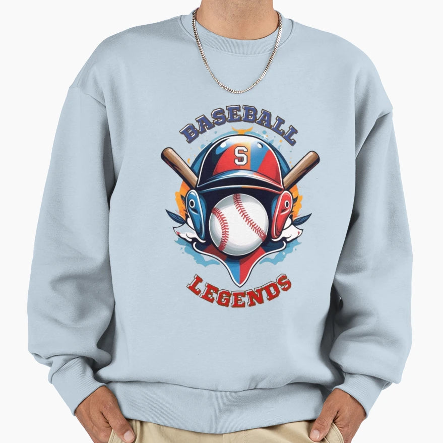 All Star Diamond Spirit Baseball Sweatshirt - Streetwear Style for Adults - T-Shirt, Sweatshirt, Hoodie