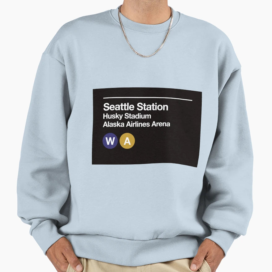 Seattle Univ Washington Sports Sweatshirt - Casual Everyday Wear Unisex - T-Shirt, Sweatshirt, Hoodie