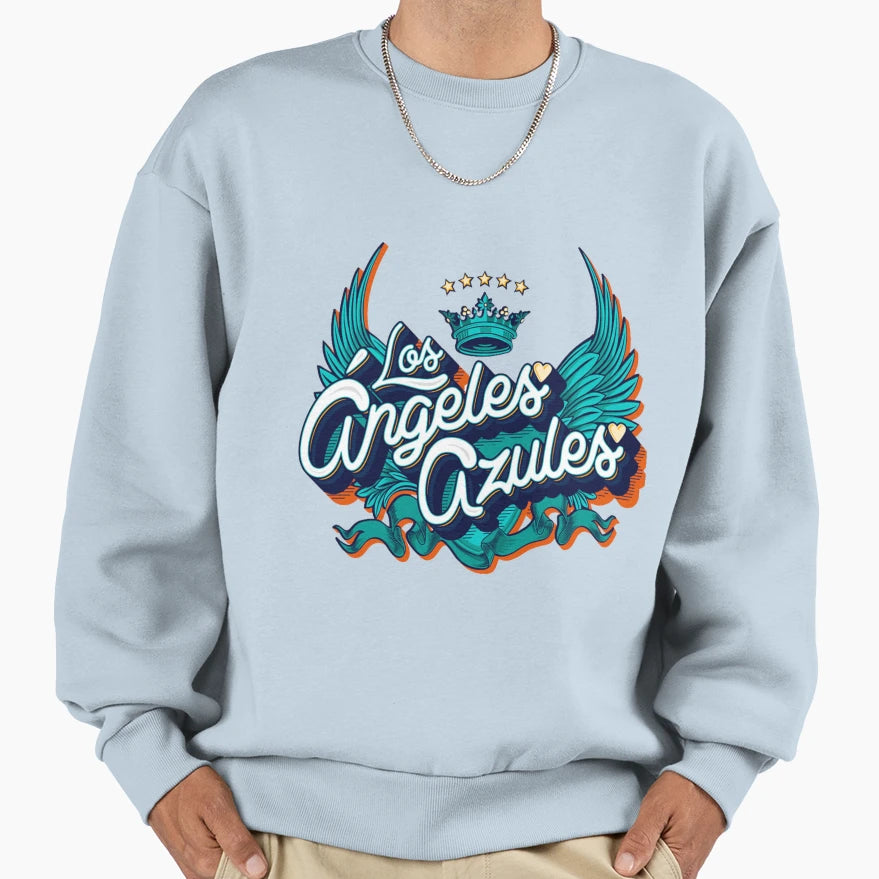 Los Angeles And Other Band Azules Sweatshirt - Custom Art Print Unisex - T-Shirt, Sweatshirt, Hoodie