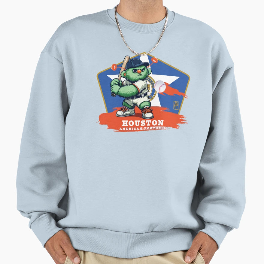Usa American Baseball Minnesota Sweatshirt - Fun Novelty Design for Adults - T-Shirt, Sweatshirt, Hoodie