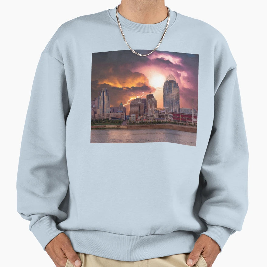 Stormy Cincinnati Great American Sweatshirt - Novelty Apparel Men Women - T-Shirt, Sweatshirt, Hoodie