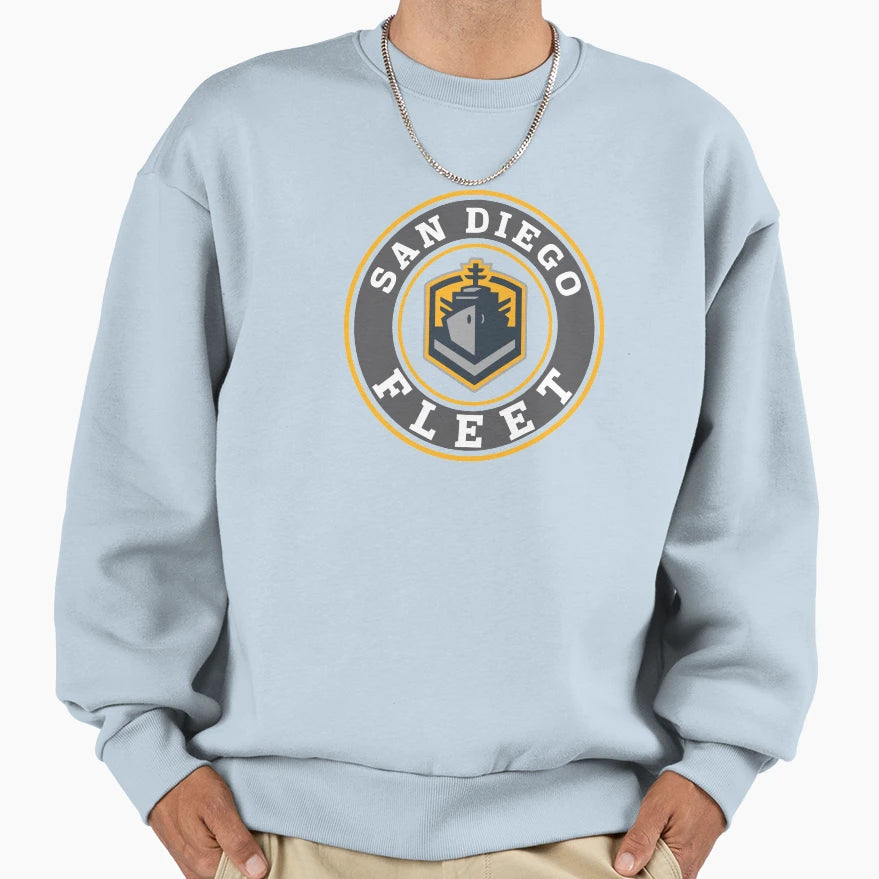 San Diego Fleet Sweatshirt - Minimalist Print for Adults - T-Shirt, Sweatshirt, Hoodie