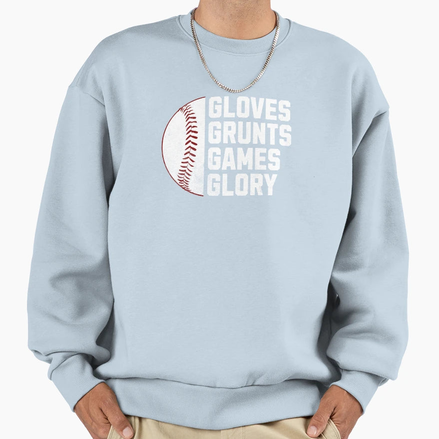 Gloves Grunts Games Glory Sweatshirt - Casual Everyday Wear for Adults - T-Shirt, Sweatshirt, Hoodie