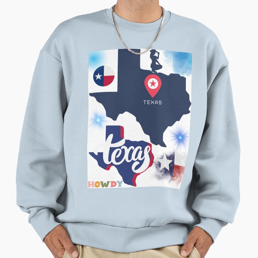 Rodeo Houston 2025 Sweatshirt - Fun Novelty Design for Adults - T-Shirt, Sweatshirt, Hoodie