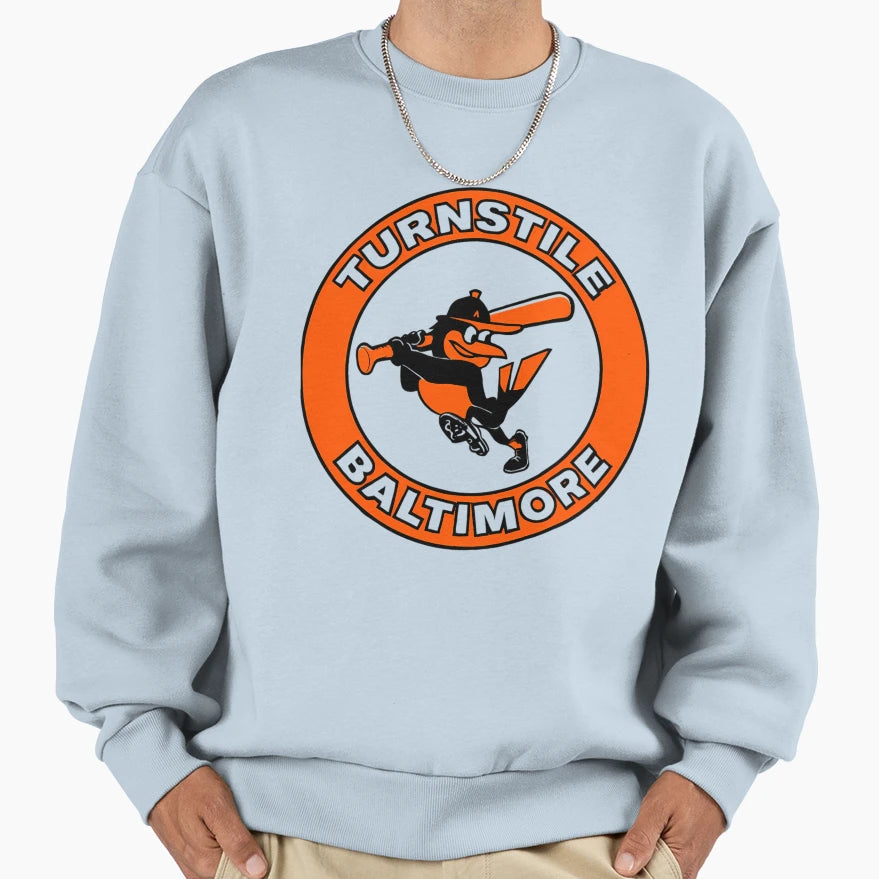 Turnstile Baltimore Sweatshirt - Aesthetic Graphic Men Women - T-Shirt, Sweatshirt, Hoodie