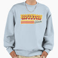Old School Houston Texas Sweatshirt - Fun Novelty Design Men Women - T-Shirt, Sweatshirt, Hoodie