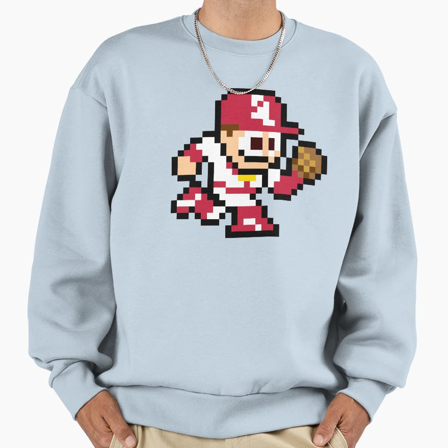 St Louis 8 Bit Player Sweatshirt - Trendy Graphic Unisex - T-Shirt, Sweatshirt, Hoodie