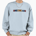 One Chicago Gradient Sweatshirt - Casual Everyday Wear Men Women - T-Shirt, Sweatshirt, Hoodie