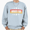 Houston Sweatshirt - Minimalist Print Men Women - T-Shirt, Sweatshirt, Hoodie