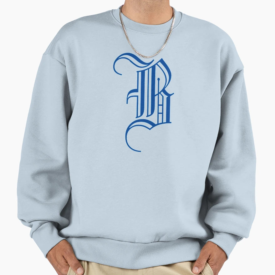 B Letter Sweatshirt - Streetwear Style Men Women - T-Shirt, Sweatshirt, Hoodie