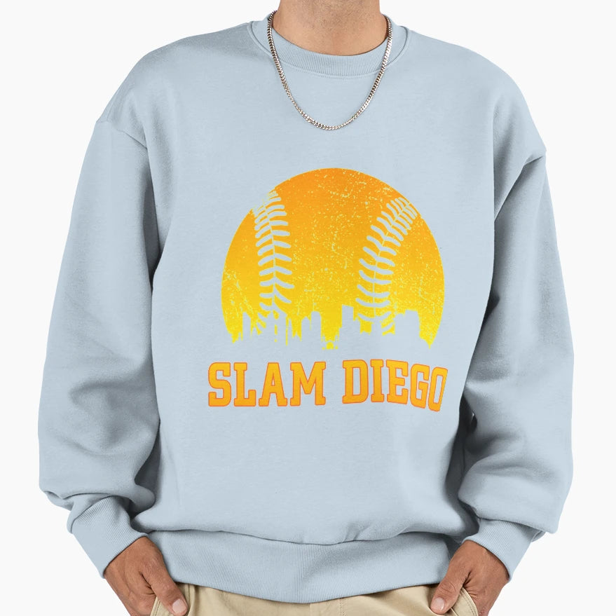 Slam Diego Sweatshirt - Unique Graphic Unisex - T-Shirt, Sweatshirt, Hoodie