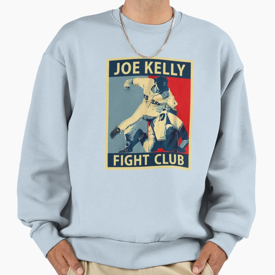 Joe Kelly Fight Club Sweatshirt - Minimalist Print Unisex - T-Shirt, Sweatshirt, Hoodie