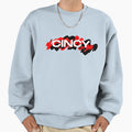 Cincy Scribble Minimal Art Sweatshirt - Custom Art Print Men Women - T-Shirt, Sweatshirt, Hoodie