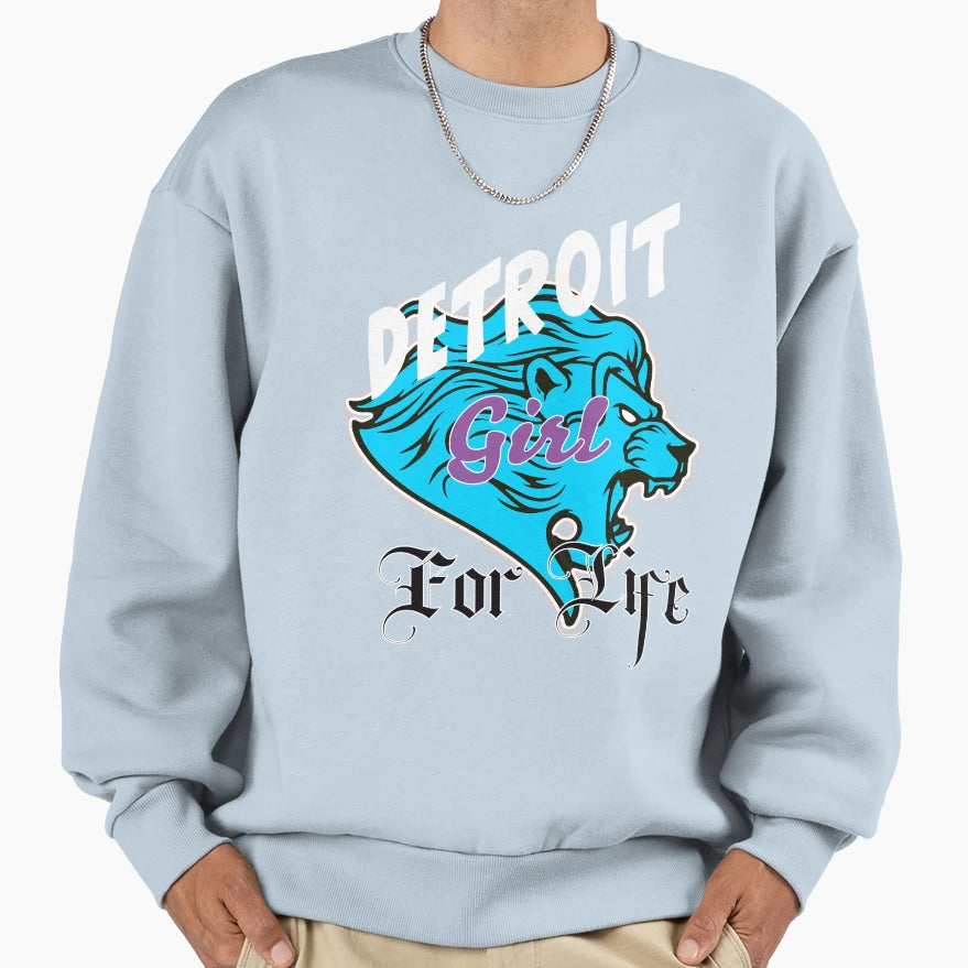 Detroit Life Sweatshirt - Novelty Apparel Unisex - T-Shirt, Sweatshirt, Hoodie