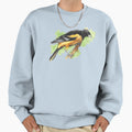 Watercolor Baltimore Oriole Bird Sweatshirt - Aesthetic Graphic Unisex - T-Shirt, Sweatshirt, Hoodie