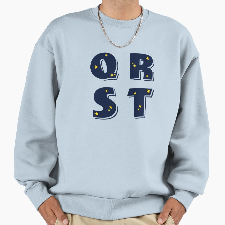 Alphabet Pack Letter Q Letter R Sweatshirt - Aesthetic Graphic for Adults - T-Shirt, Sweatshirt, Hoodie