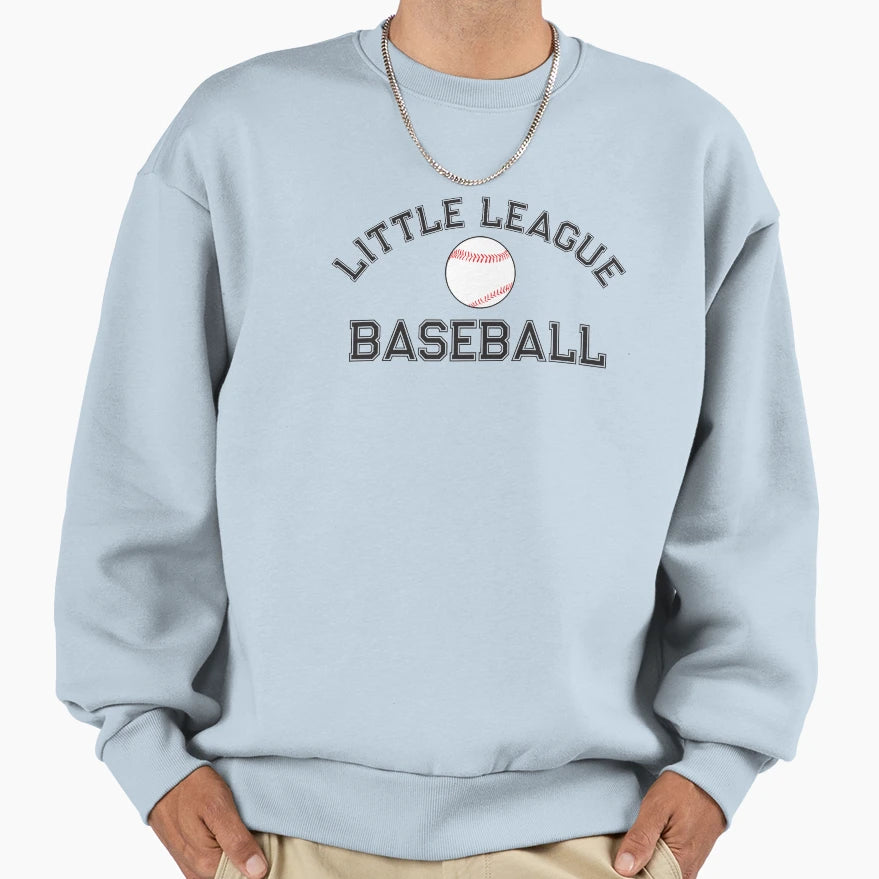 Little League Baseball Sweatshirt - Minimalist Print for Adults - T-Shirt, Sweatshirt, Hoodie