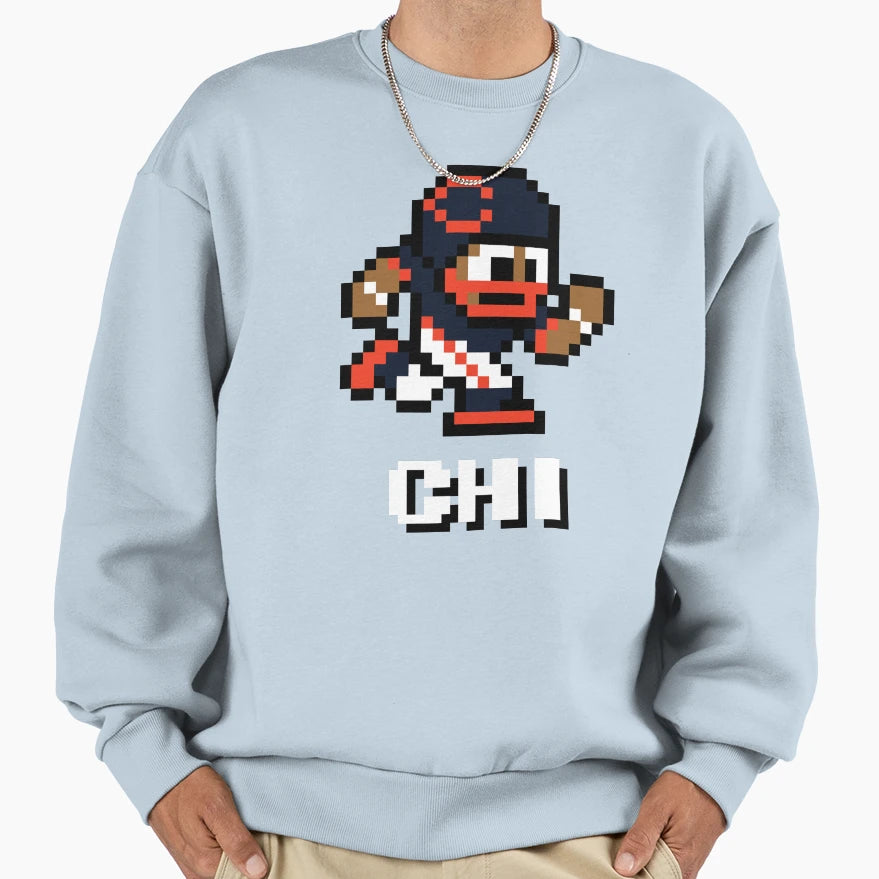 Chicago Bears Tecmo Super Bowl Sweatshirt - Unique Graphic Men Women - T-Shirt, Sweatshirt, Hoodie