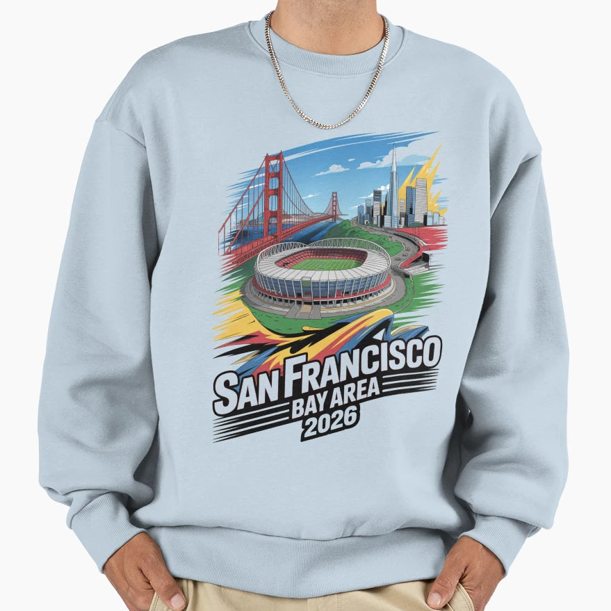 San Francisco Bay Area Golden Gate T-Shirt - Streetwear Style for Adults - T-Shirt, Sweatshirt, Hoodie