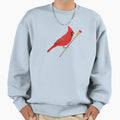 Crew Cardinal Sweatshirt - Minimalist Print for Adults - T-Shirt, Sweatshirt, Hoodie