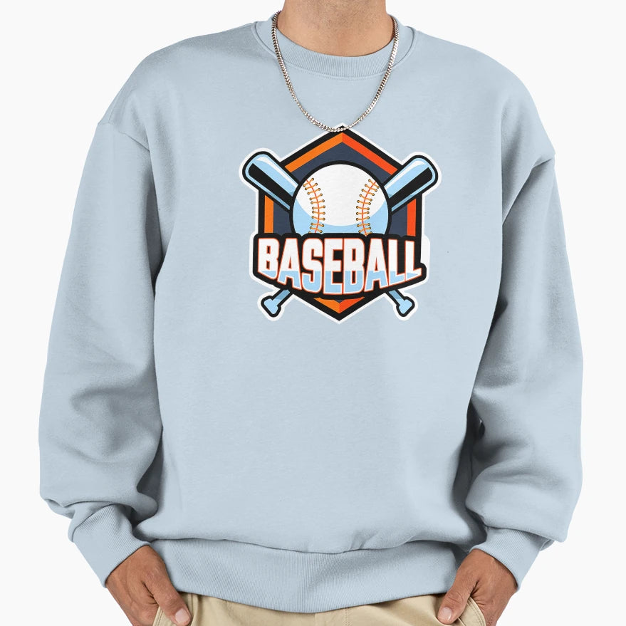 Baseball Type Sweatshirt - Streetwear Style Unisex - T-Shirt, Sweatshirt, Hoodie