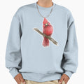 Cardinal Inquisitive Sweatshirt - Unique Graphic for Adults - T-Shirt, Sweatshirt, Hoodie