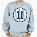 Brett Gardner 11 Jersey Number Sweatshirt - Aesthetic Graphic Men Women - T-Shirt, Sweatshirt, Hoodie