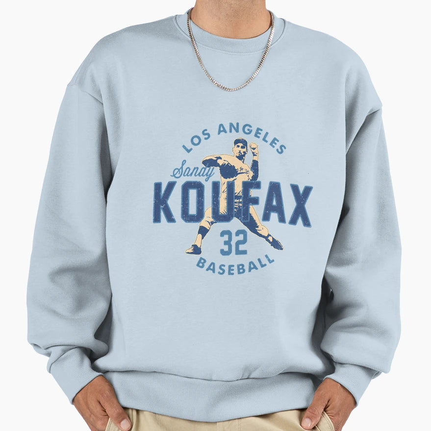 Sandy Koufax Dodgers Sweatshirt - Fun Novelty Design Unisex - T-Shirt, Sweatshirt, Hoodie