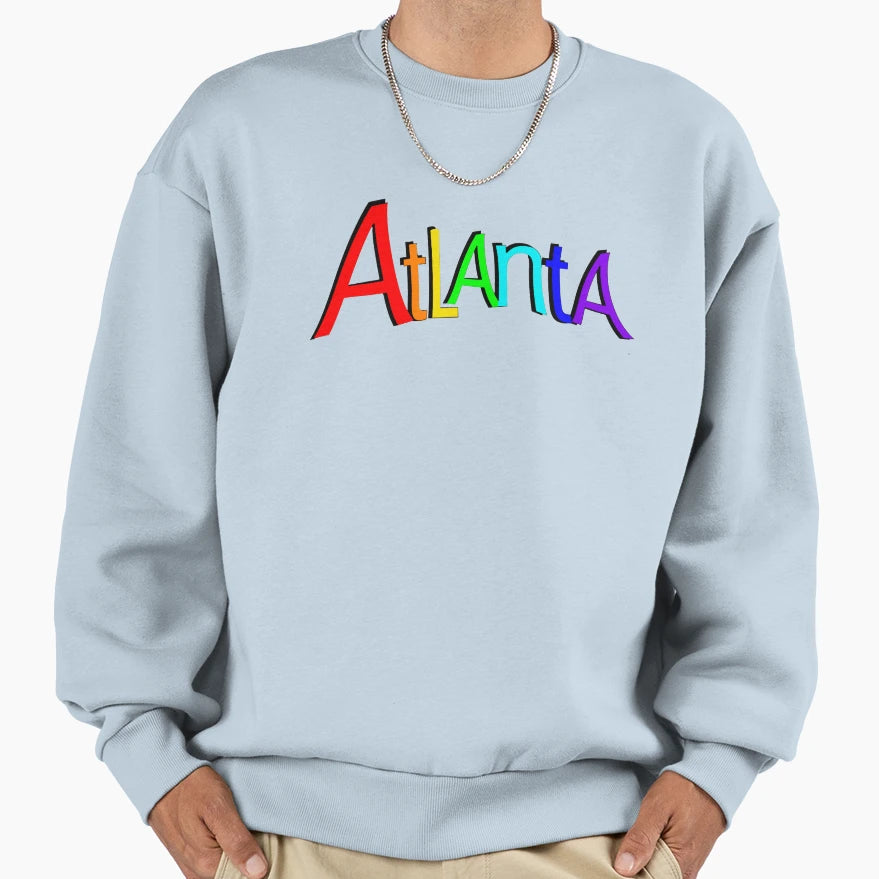 Atlanta Sweatshirt - Casual Everyday Wear Unisex - T-Shirt, Sweatshirt, Hoodie