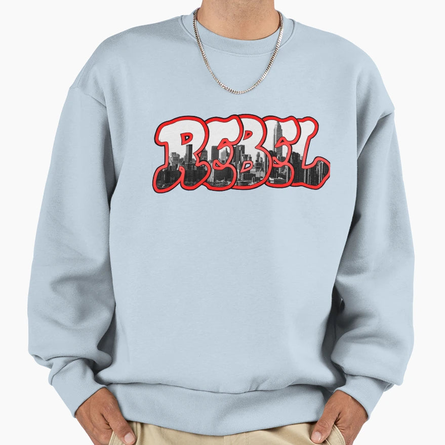 Rebel Urban Revolution Sweatshirt - Trendy Graphic Men Women - T-Shirt, Sweatshirt, Hoodie