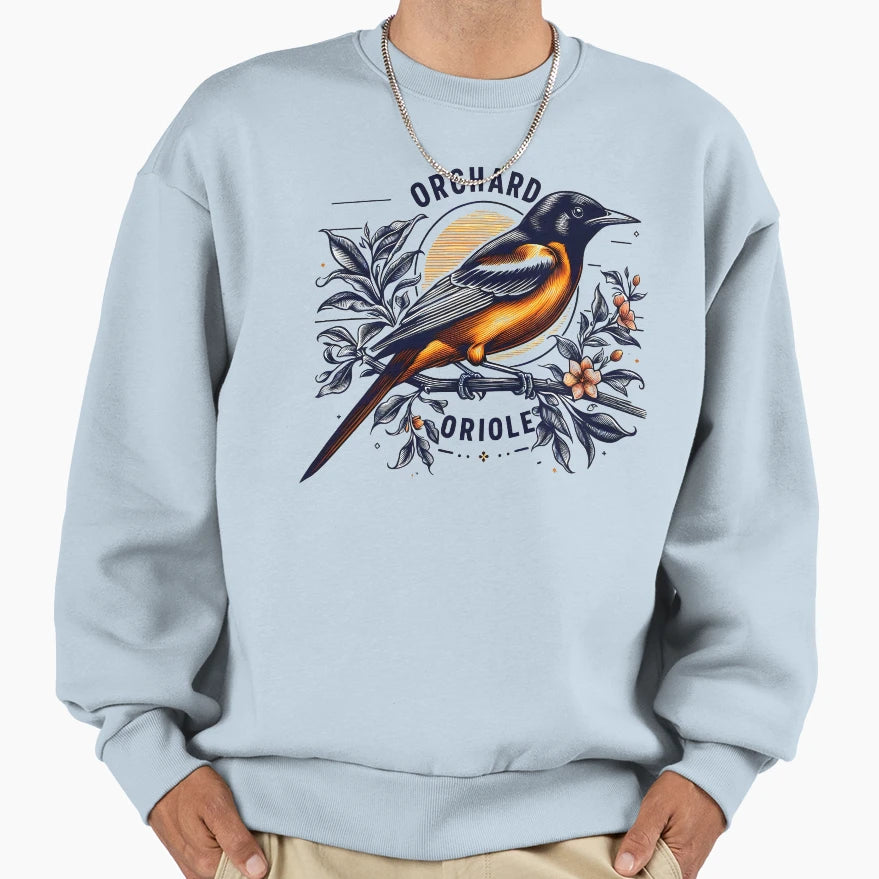 Orchard Oriole 3 Sweatshirt - Aesthetic Graphic Unisex - T-Shirt, Sweatshirt, Hoodie