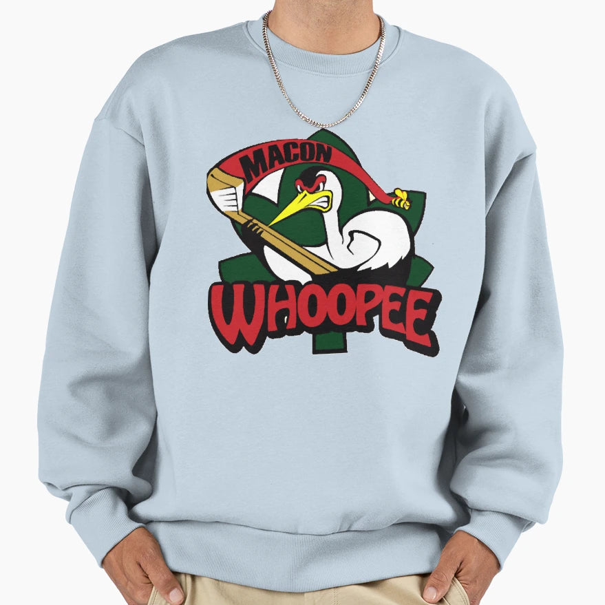 Macon Whoopee Hockey T-Shirt - Trendy Graphic for Adults - T-Shirt, Sweatshirt, Hoodie