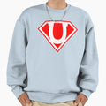 Letter U Vol 5 Z Super Letter Sweatshirt - Minimalist Print Men Women - T-Shirt, Sweatshirt, Hoodie
