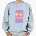Philly Simple Decor Sweatshirt - Aesthetic Graphic Men Women - T-Shirt, Sweatshirt, Hoodie