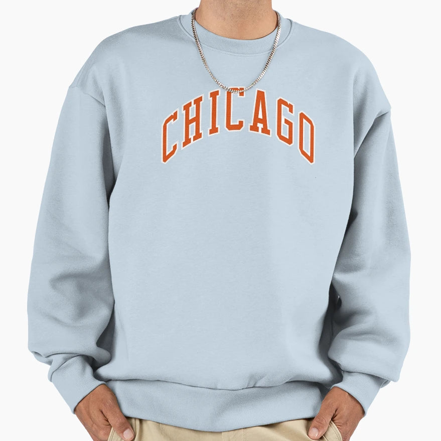 Chicago Sweatshirt - Aesthetic Graphic Unisex - T-Shirt, Sweatshirt, Hoodie