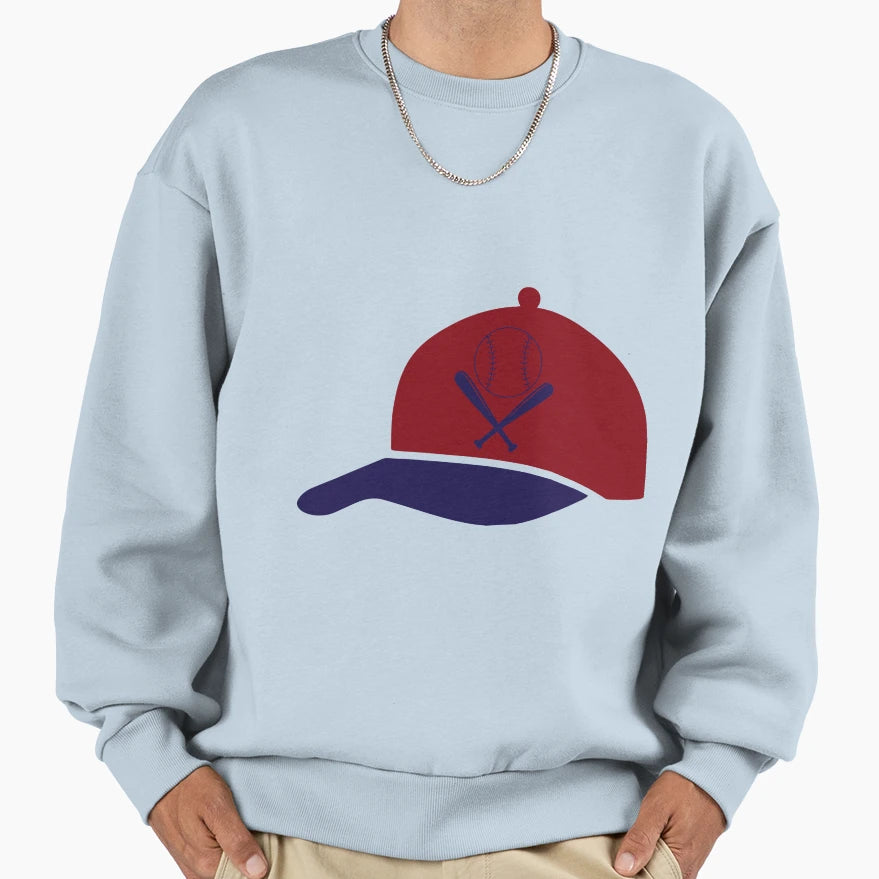 Baseball Sweatshirt - Novelty Apparel Unisex - T-Shirt, Sweatshirt, Hoodie