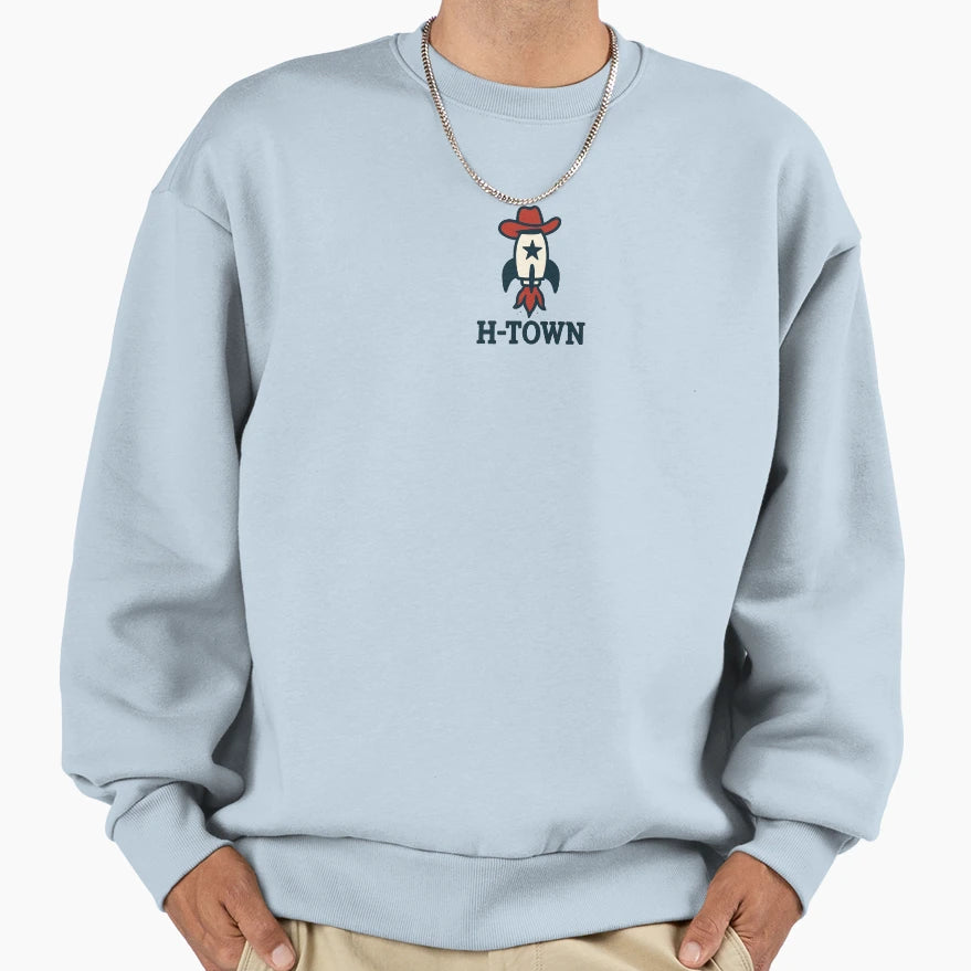 Space Cowboys Houston Sweatshirt - Graphic Print Men Women - T-Shirt, Sweatshirt, Hoodie