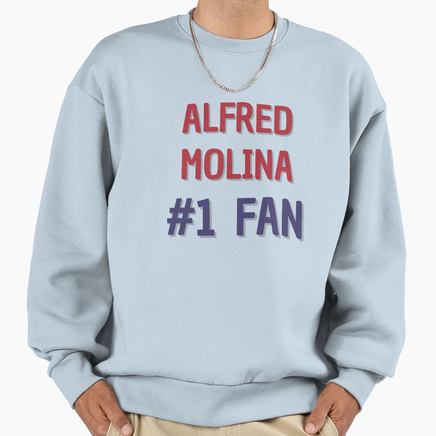 Alfred Molina 1 Fan Sweatshirt - Minimalist Print Unisex - T-Shirt, Sweatshirt, Hoodie
