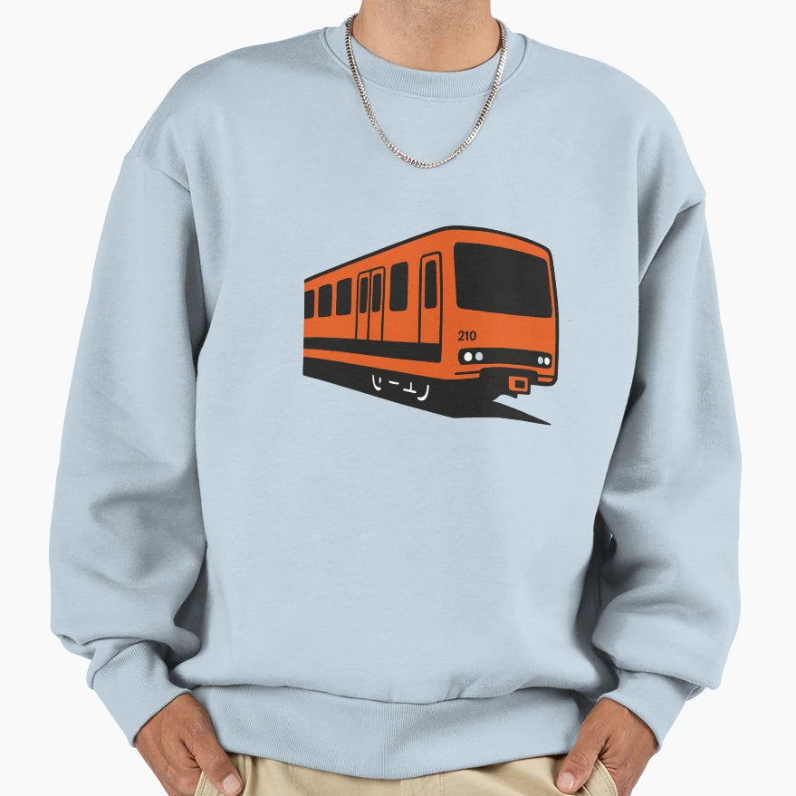 Helsinki Metro M100 Iconic Finnish Sweatshirt - Streetwear Style Unisex - T-Shirt, Sweatshirt, Hoodie