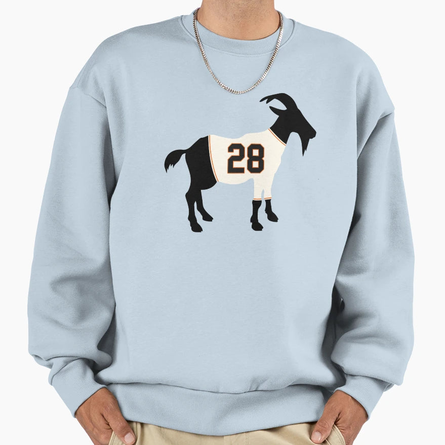 Buster Posey Goat Sweatshirt - Unique Graphic Unisex - T-Shirt, Sweatshirt, Hoodie