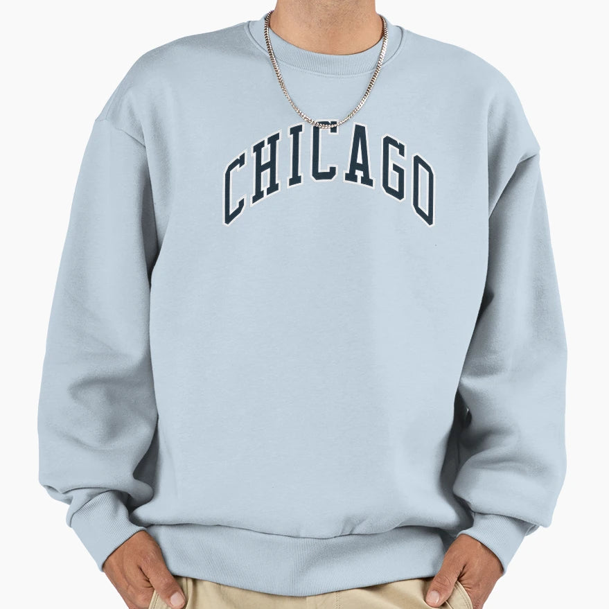 Chicago Sweatshirt - Trendy Graphic Men Women - T-Shirt, Sweatshirt, Hoodie