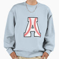 Baseball Sports Letter Alpha Monogram Sweatshirt - Unique Graphic Unisex - T-Shirt, Sweatshirt, Hoodie