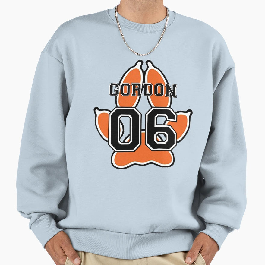 Foxhole Court Gordon Paw Sweatshirt - Graphic Print Men Women - T-Shirt, Sweatshirt, Hoodie