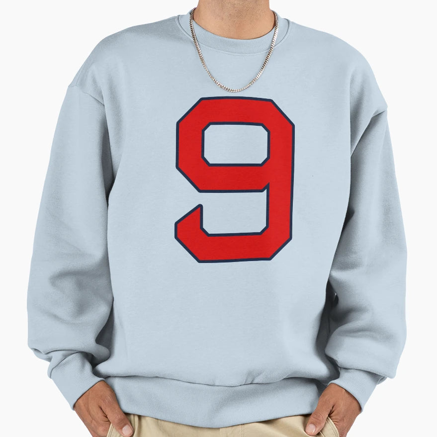 Number 9 Teddy Ballgame And T-Shirt - Trendy Graphic Unisex - T-Shirt, Sweatshirt, Hoodie