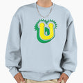 U Initial Letter U Sweatshirt - Minimalist Print Men Women - T-Shirt, Sweatshirt, Hoodie
